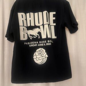 Rhude bowl limited edition Black Tee
